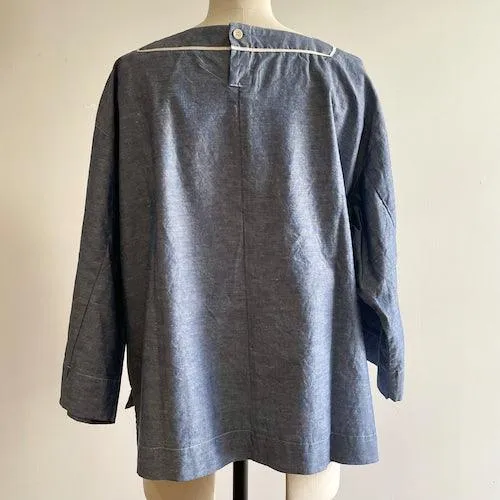 Sarahwear - (C52891) Chambray Sailor Shirt