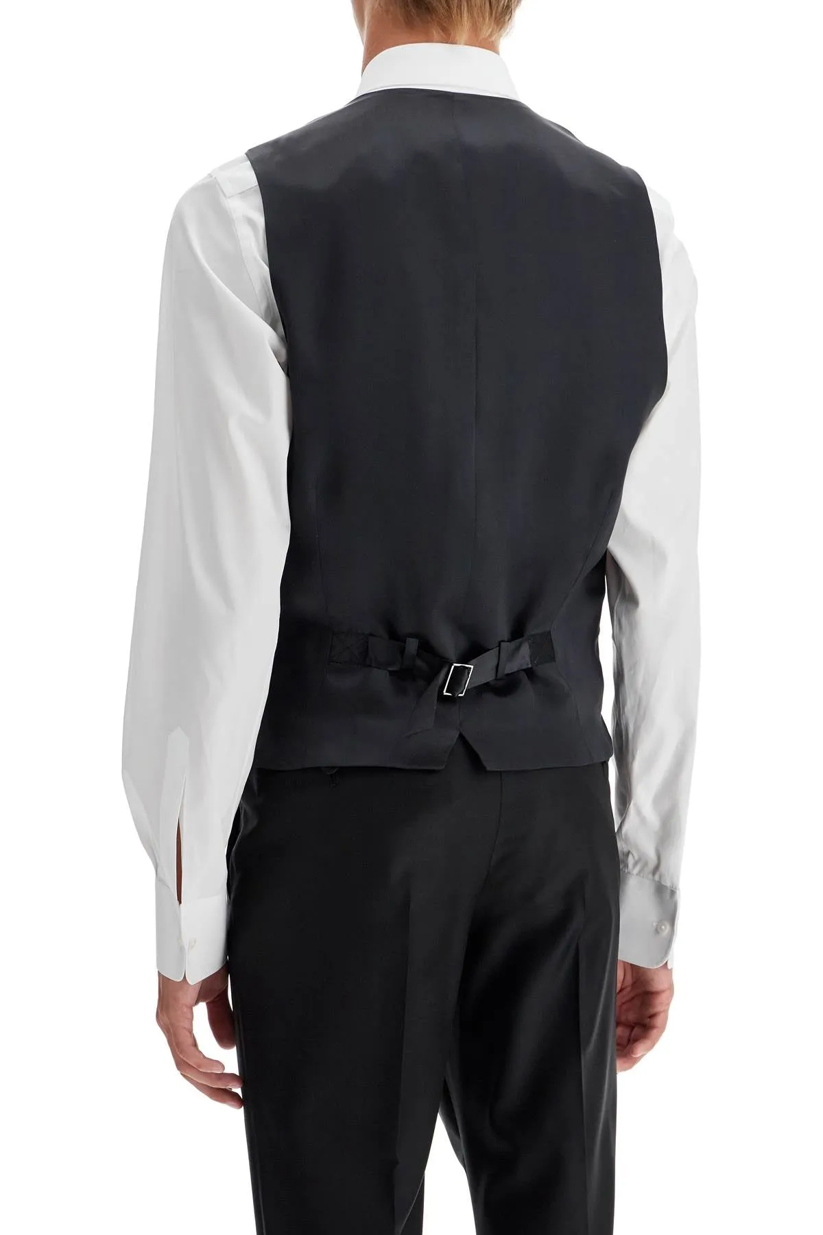 sartorial satin waistcoat
