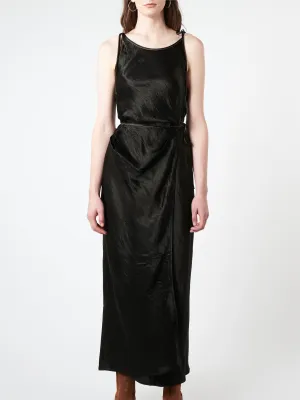 Satin Strap Dress