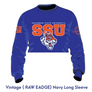 SAVANNA STATE Chenille Crop SWEATSHIRT