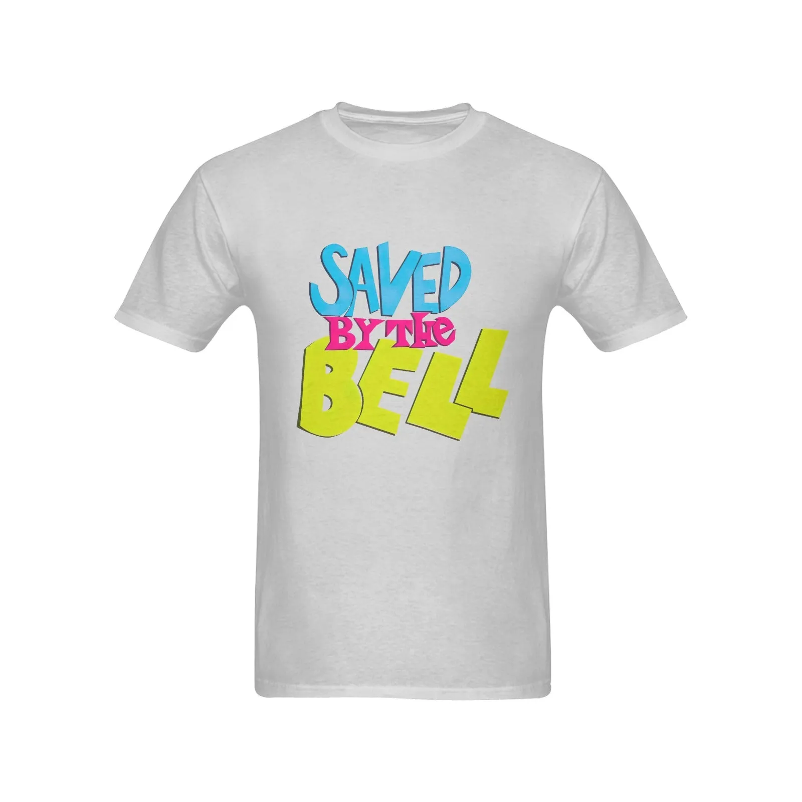 Saved By The Bell Classic Logo Men's T-shirt 100% Cotton