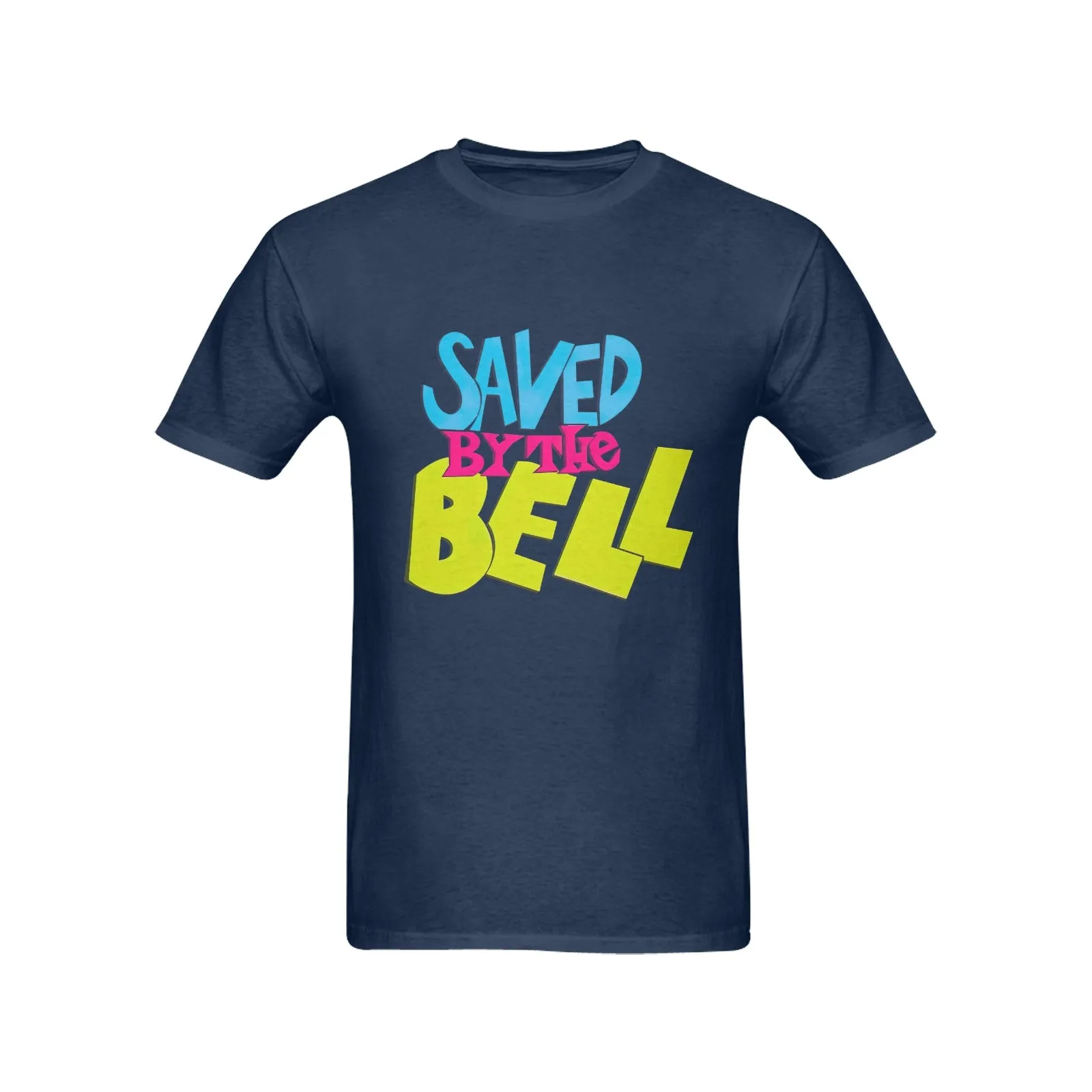 Saved By The Bell Classic Logo Men's T-shirt 100% Cotton