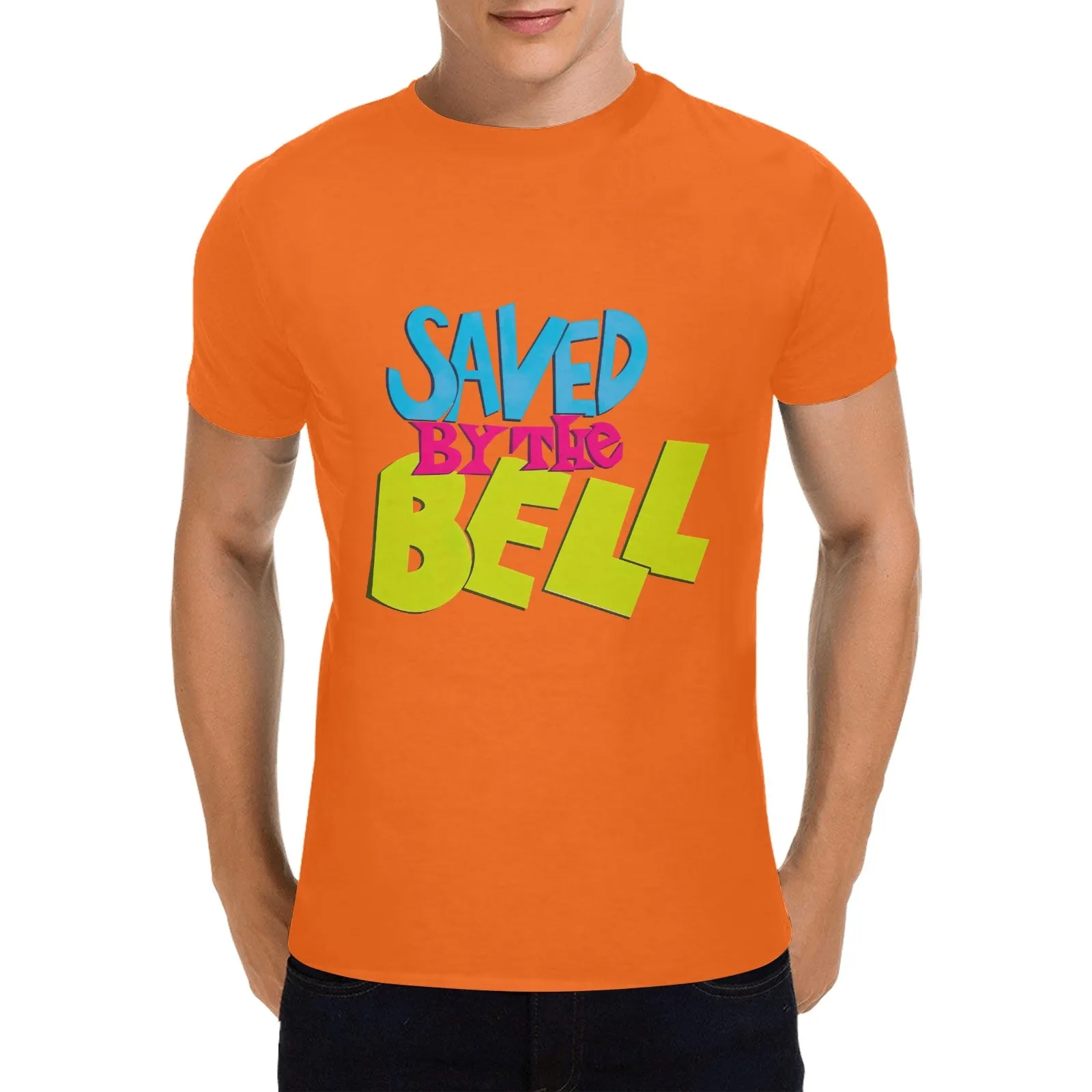 Saved By The Bell Classic Logo Men's T-shirt 100% Cotton