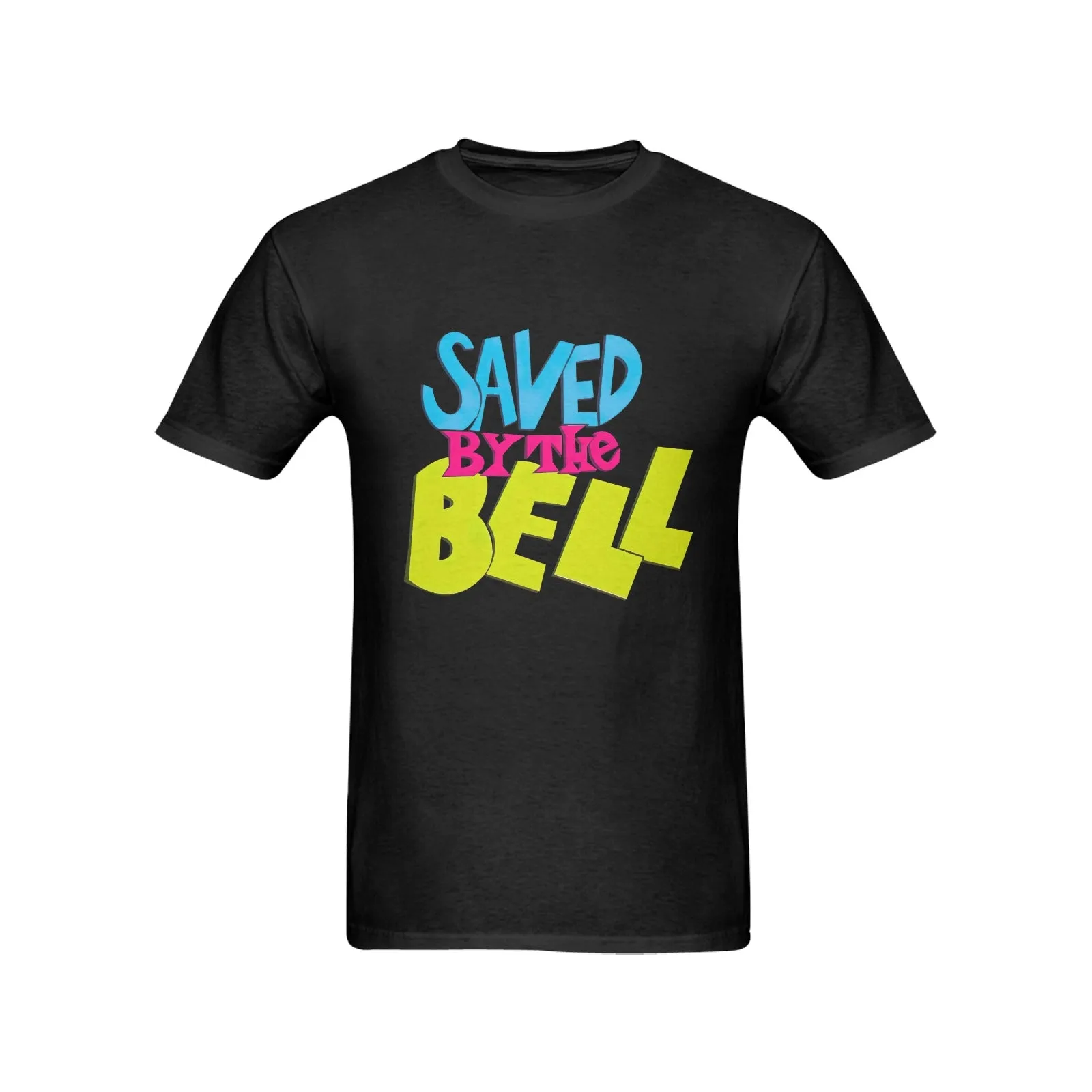 Saved By The Bell Classic Logo Men's T-shirt 100% Cotton