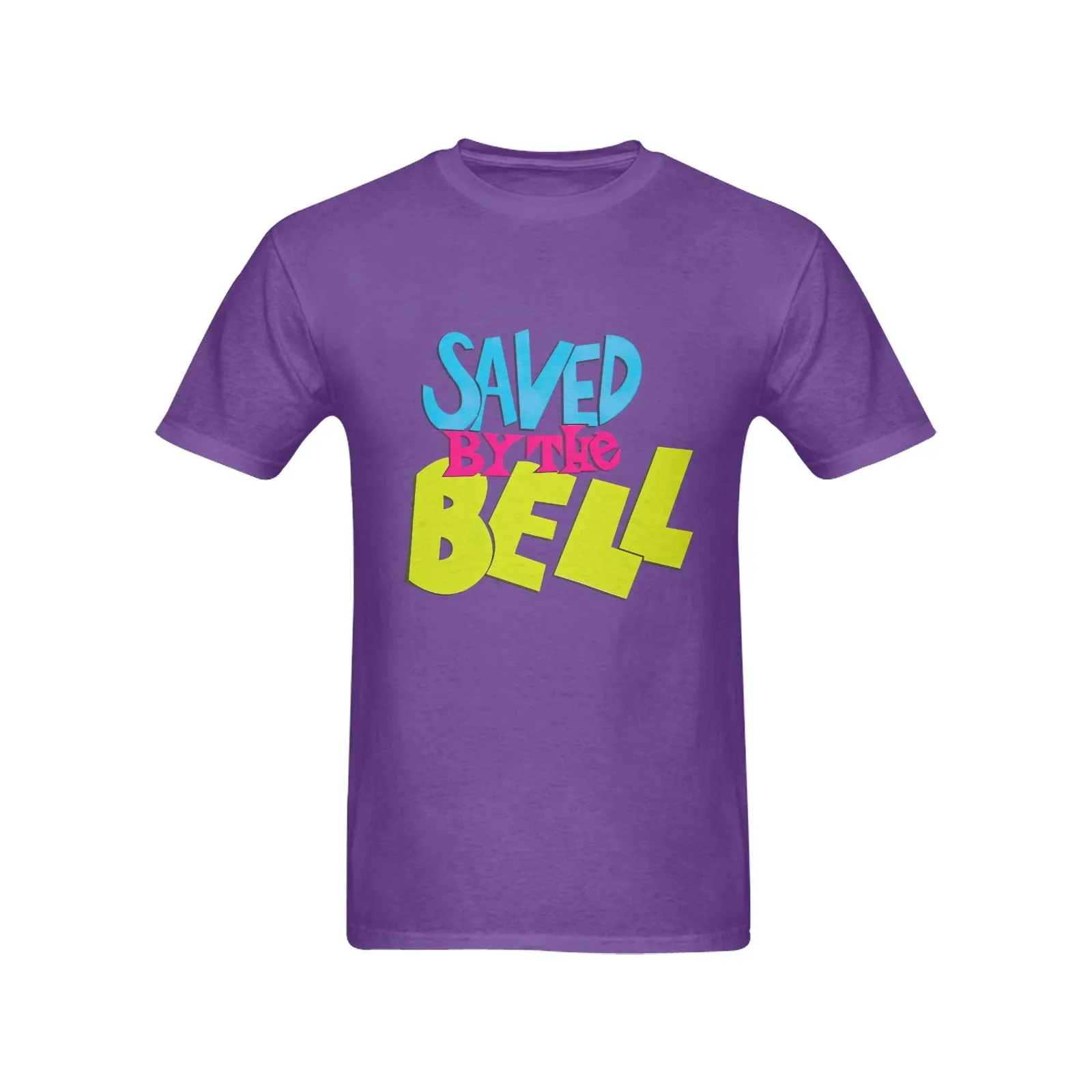 Saved By The Bell Classic Logo Men's T-shirt 100% Cotton