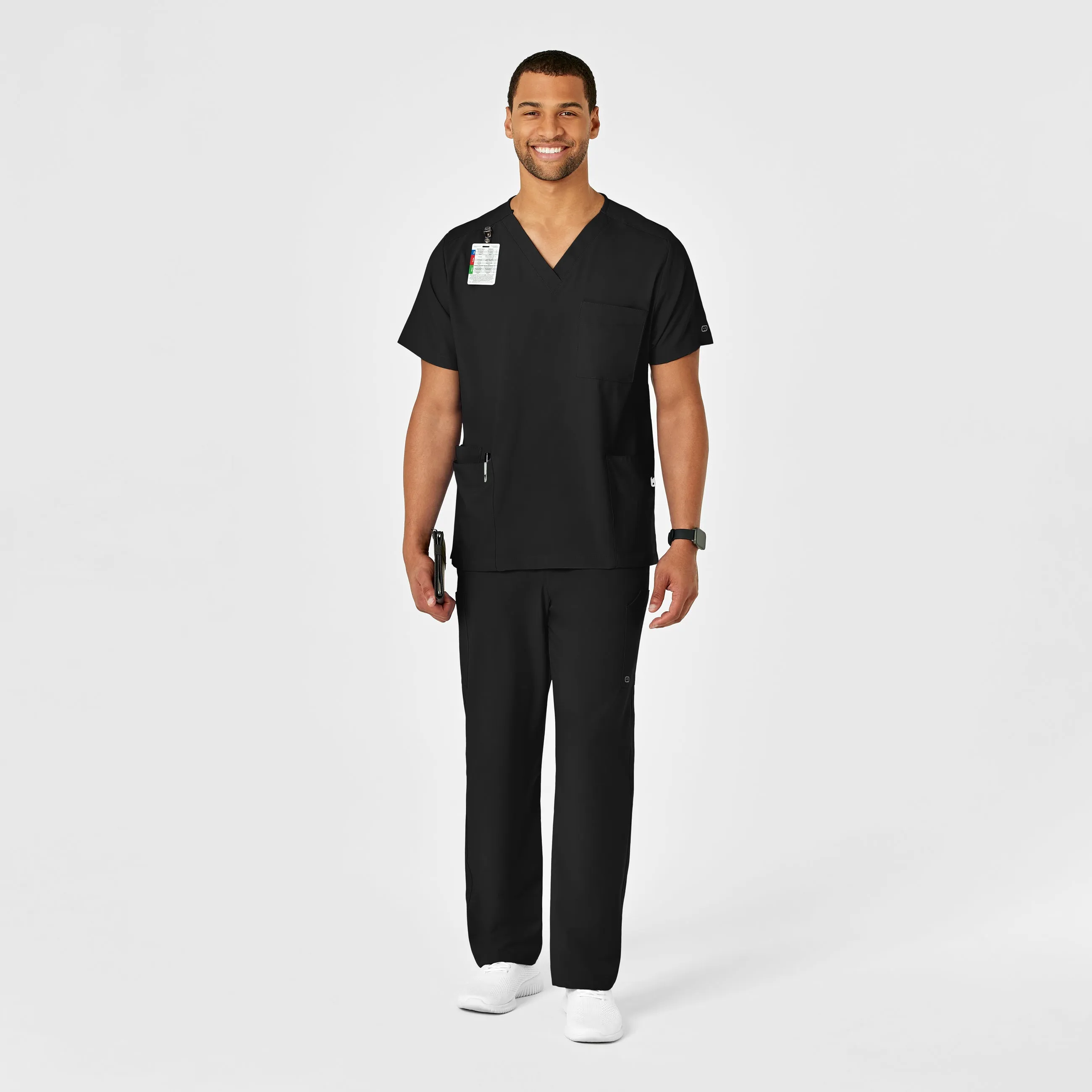 SCC W123 Unisex Multi-Cargo Scrub Pant (Short)