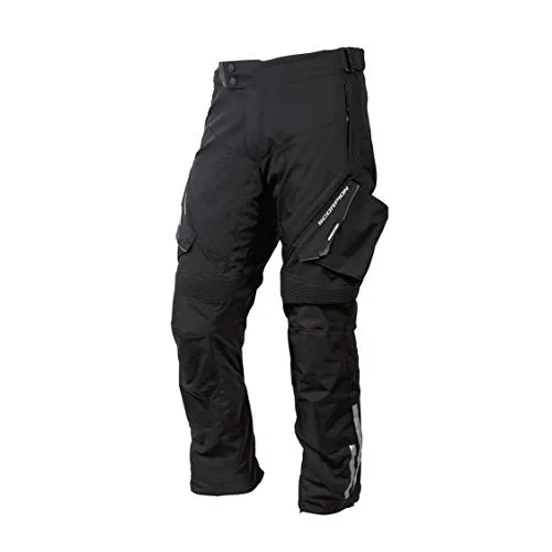 ScorpionExo XDR Yosemite Men's Textile Adventure Touring Motorcycle Pants (Black, Large)