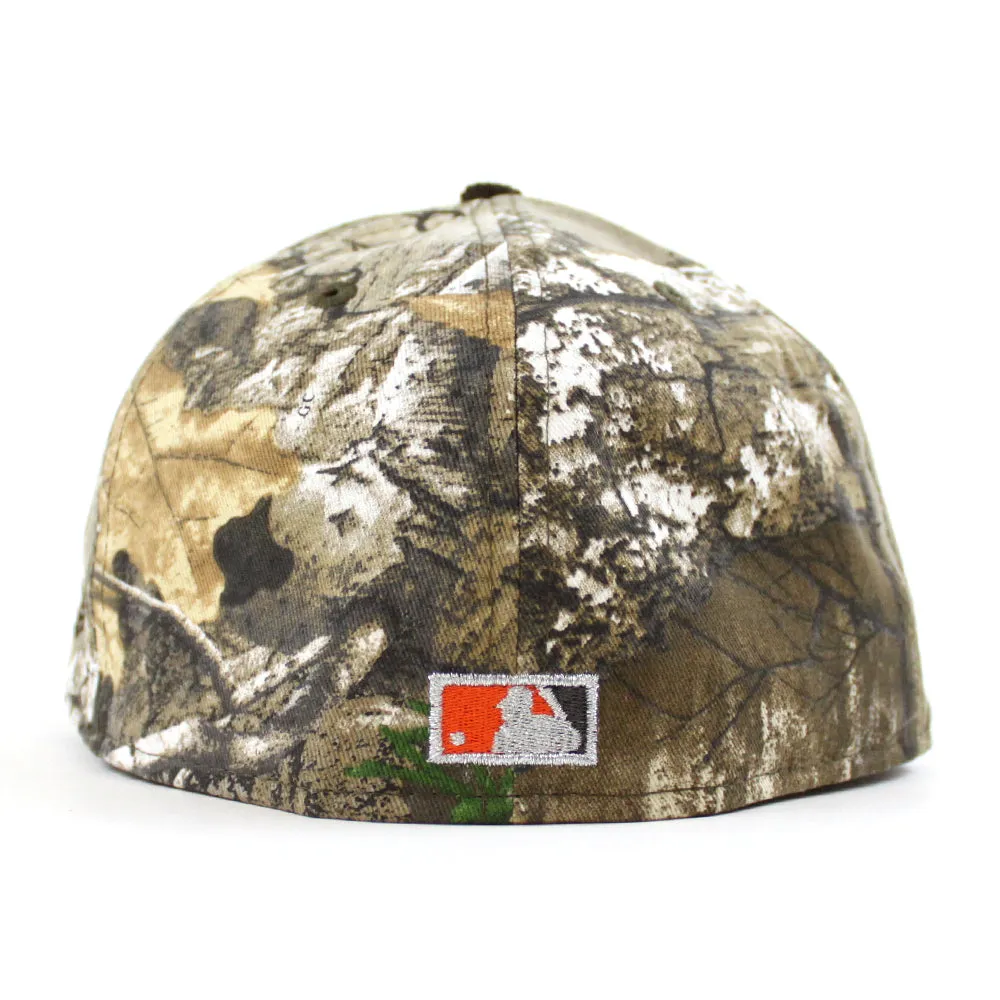 Seattle Mariners 30TH Anniversary New Era 59Fifty Fitted Hat (RealTree Camo Brown Corduroy Green Under Brim)