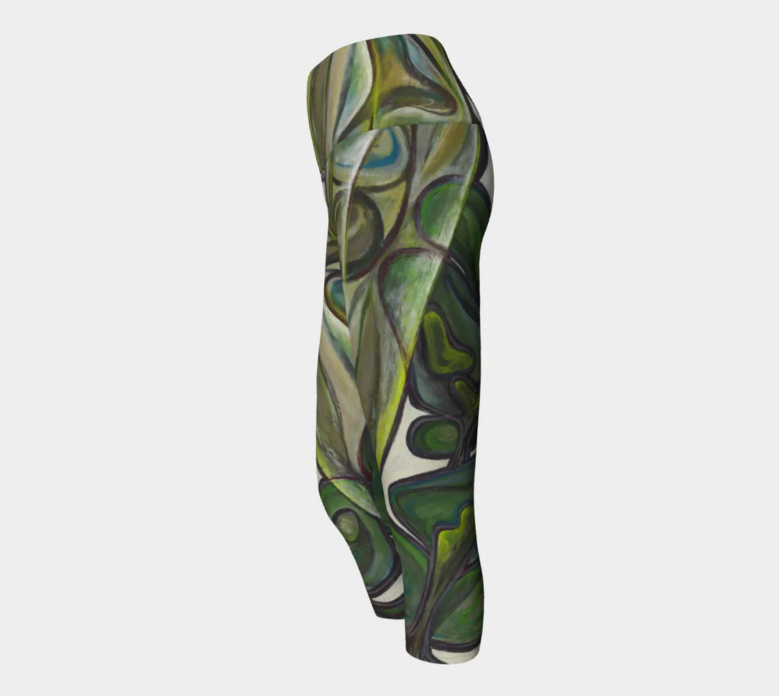 Secret Garden Yoga Capris