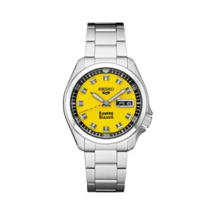 Seiko 5 Sports SRPJ69 Yellow Rowing Blazers