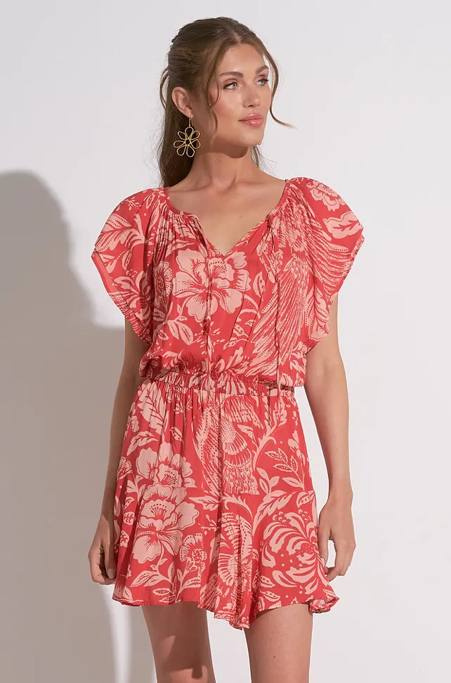 Selena Dress -- Red