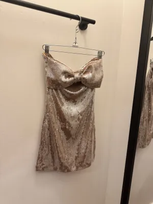 Sequin Bow Dress