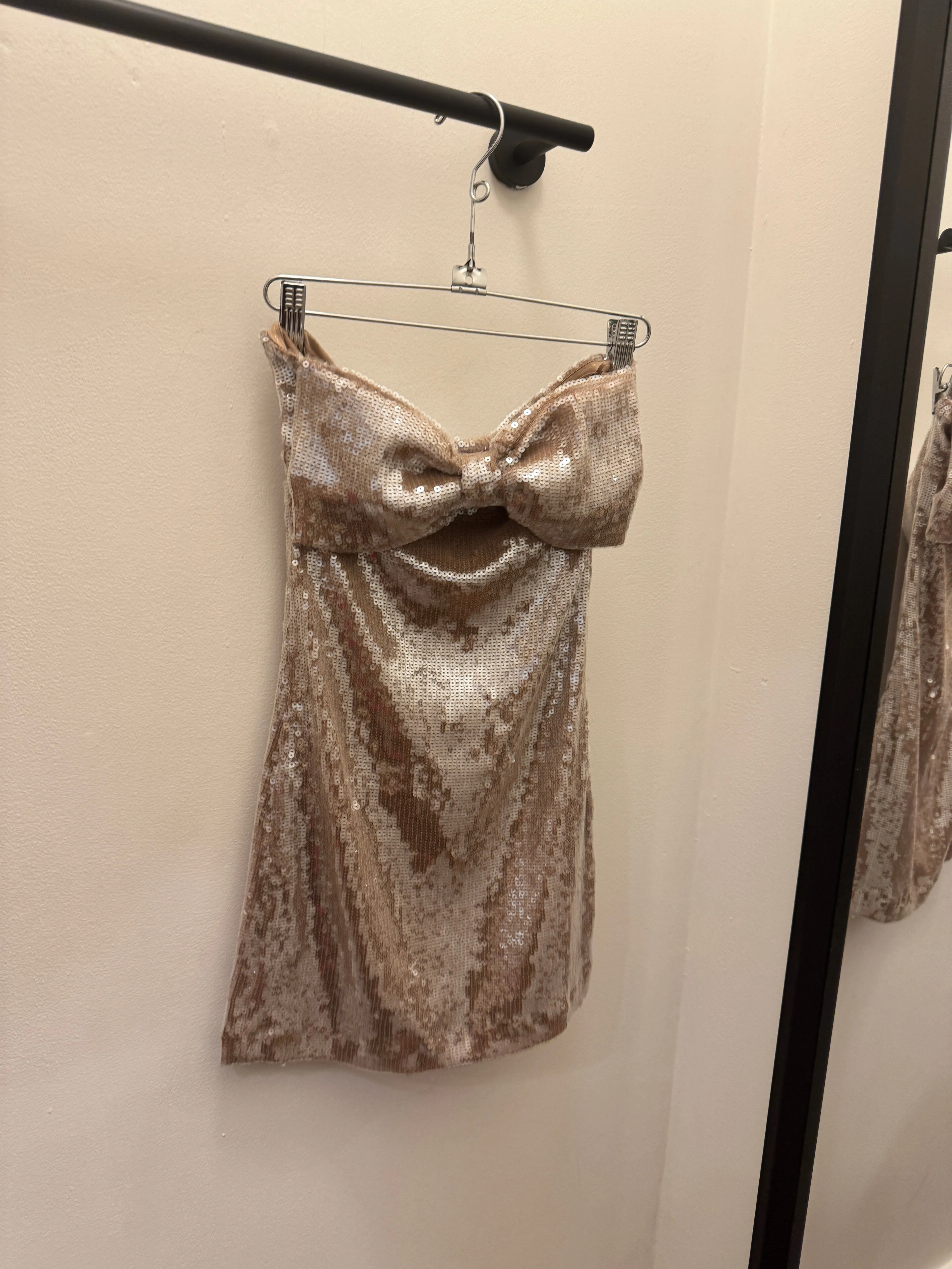 Sequin Bow Dress