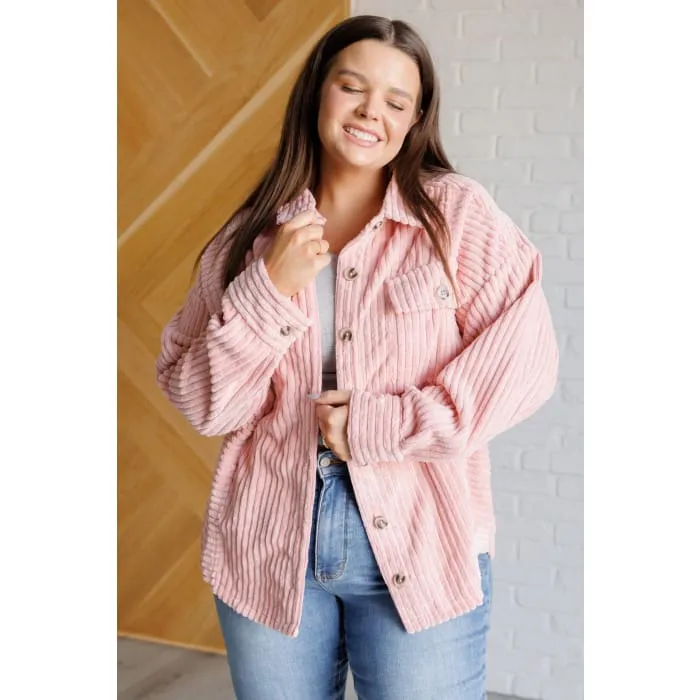 Sharpest Tool in the Shed Ribbed Knit Shacket