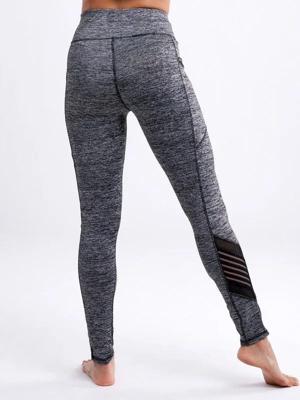 SHEER ILLUSION high-waisted leggings