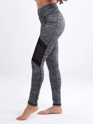 SHEER ILLUSION high-waisted leggings