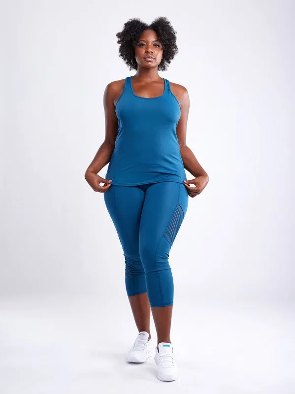 SHEER ILLUSION high-waisted leggings