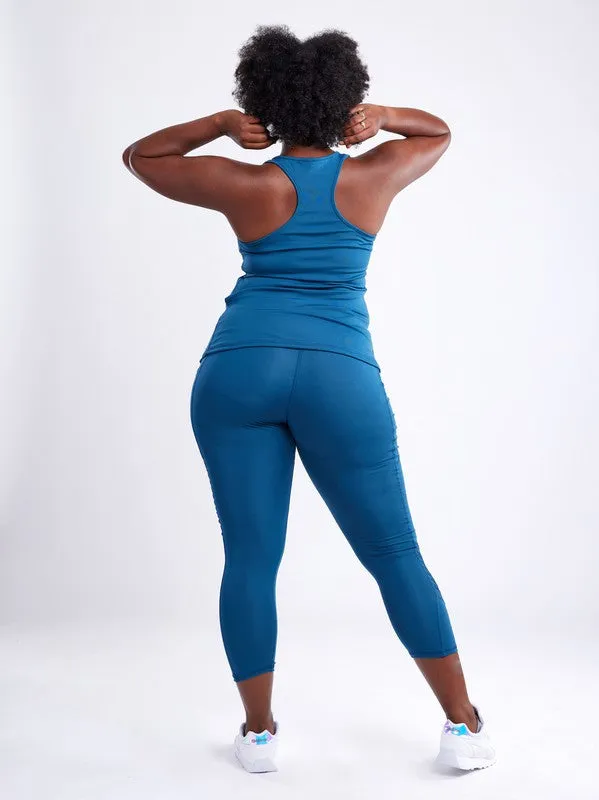 SHEER ILLUSION high-waisted leggings