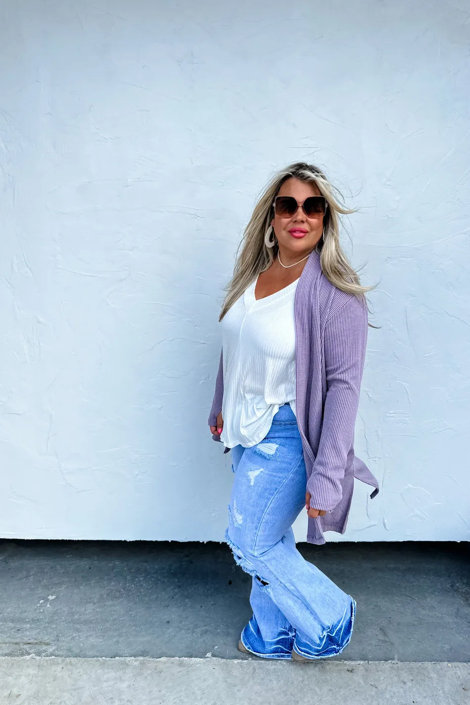 Shiloh Distressed Flare Jean