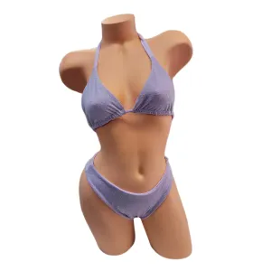Shimmer Lilac Scoop Bottoms