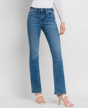 Shining High Rise Boot Cut Jeans