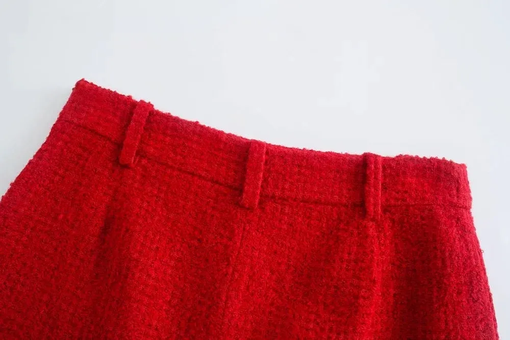 Short Blazer Skirt Sets