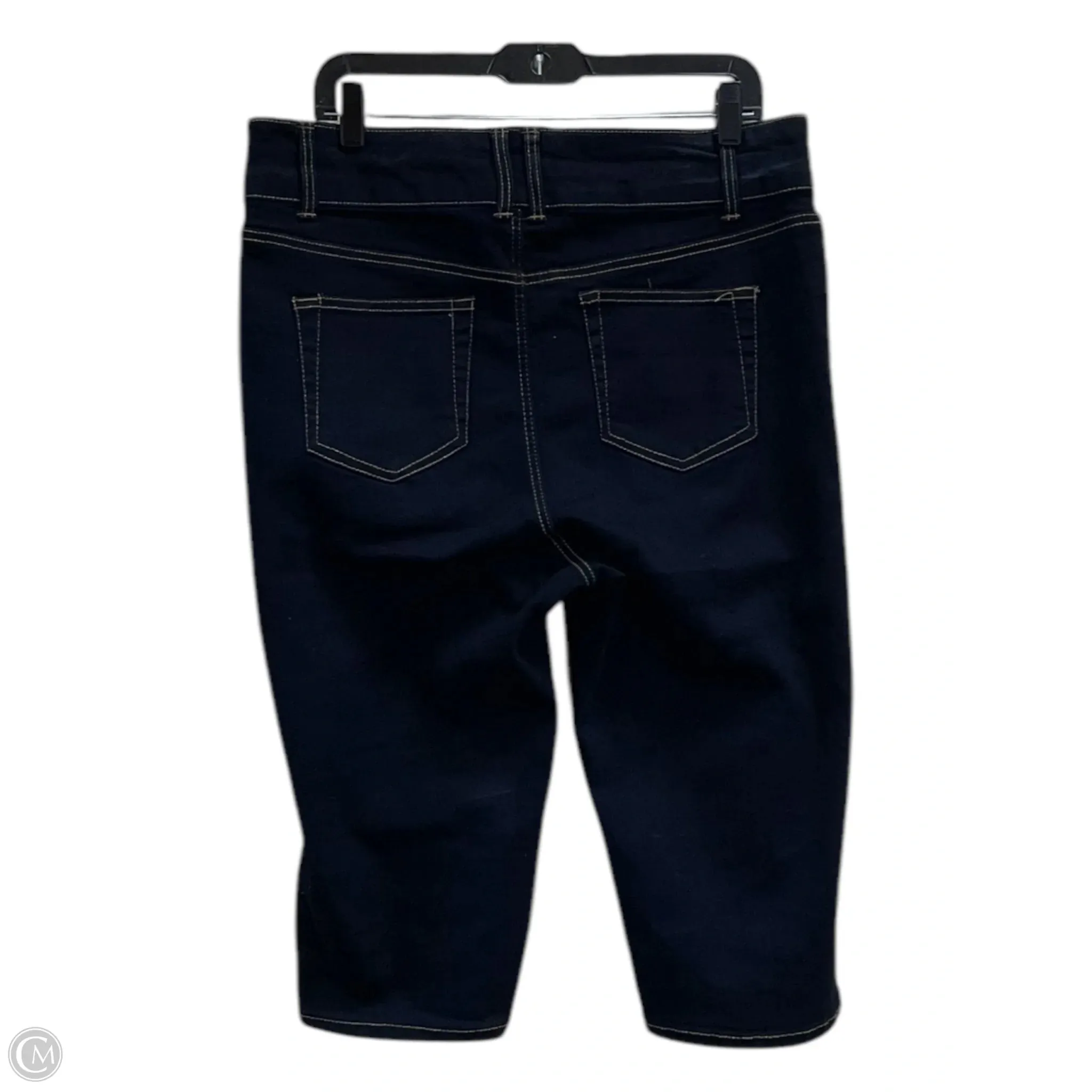 Shorts By Clothes Mentor In Blue Denim, Size: 18