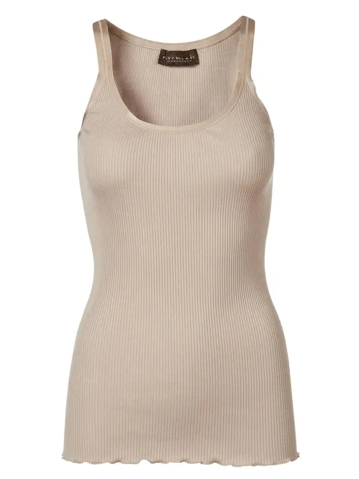 Silk Blend Cami Round Neck