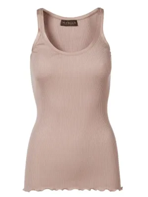 Silk Blend Cami Round Neck