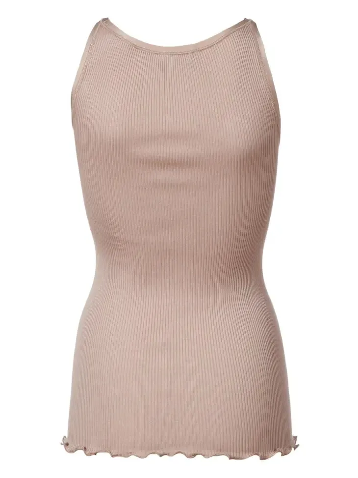 Silk Blend Cami Round Neck