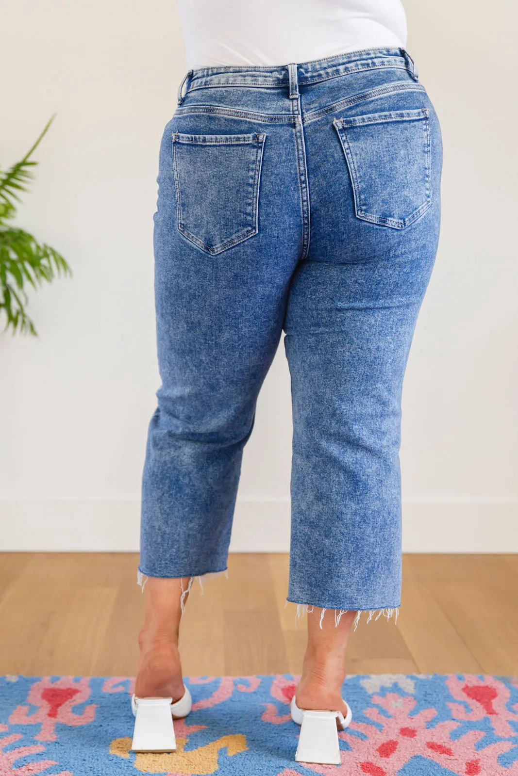 Simple is the Way Wide Leg Capris by Zenana