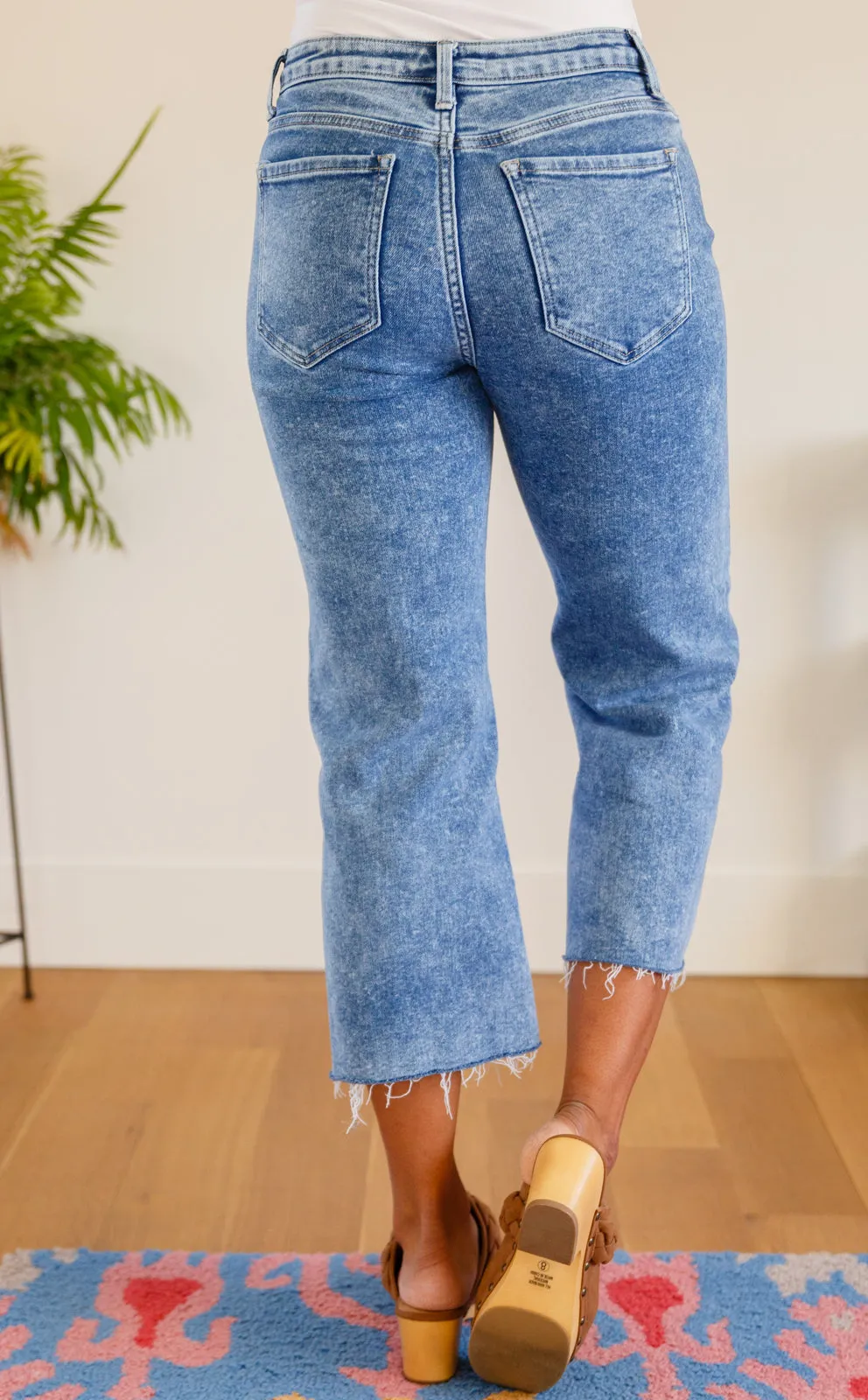Simple is the Way Wide Leg Capris by Zenana