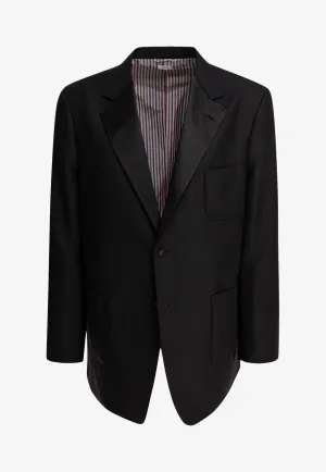 Single-Breasted Buttoned Blazer