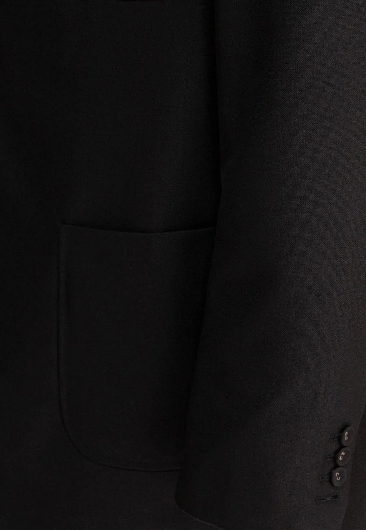 Single-Breasted Buttoned Blazer