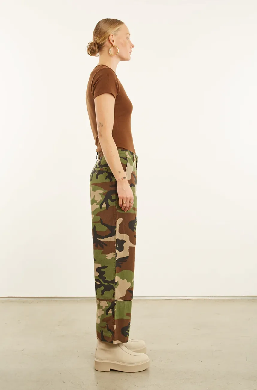 Slash Pocket Trousers in Camo