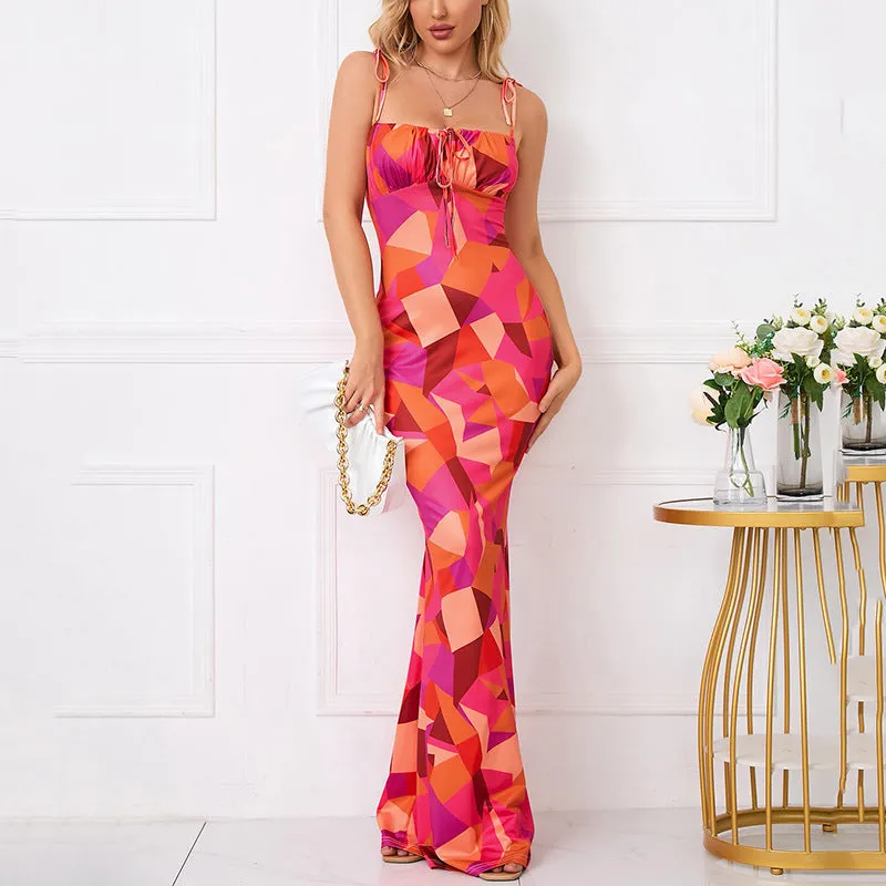 Slim Fit Sheath Casual Dress