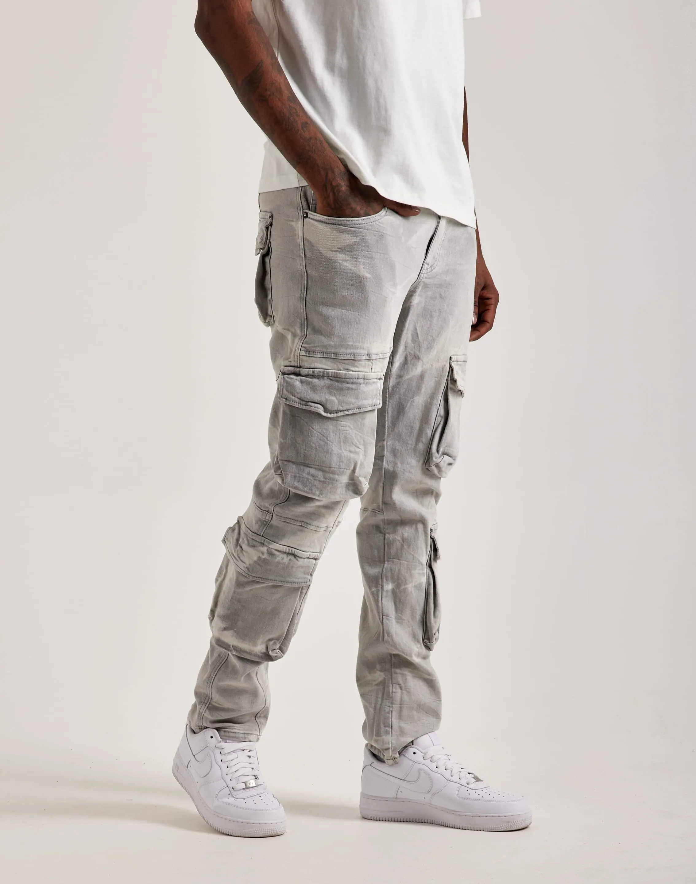 Smoke Rise Utility Cargo Jeans