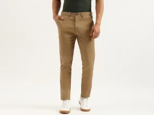 Solid Slim Fit Trousers
