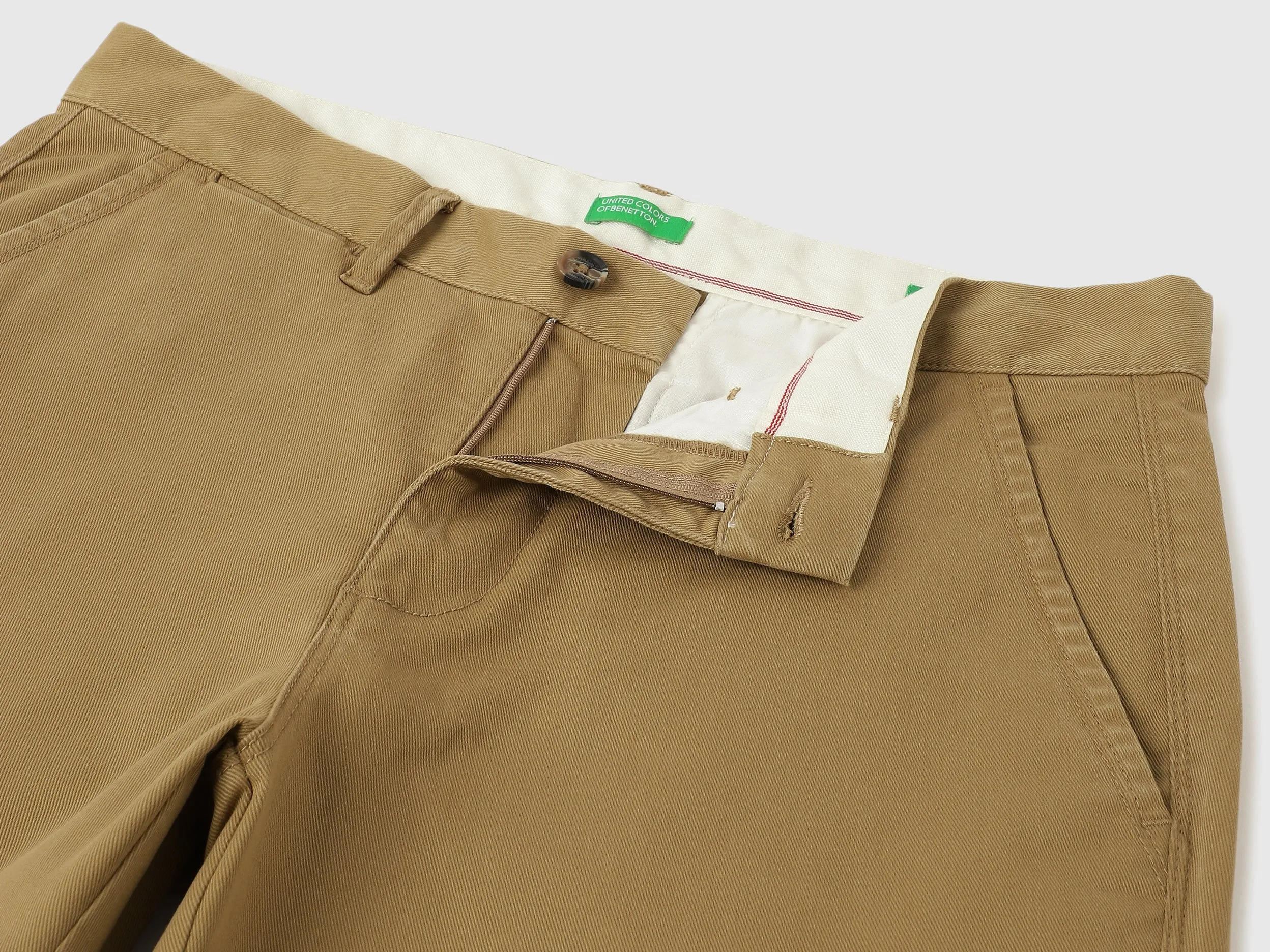 Solid Slim Fit Trousers