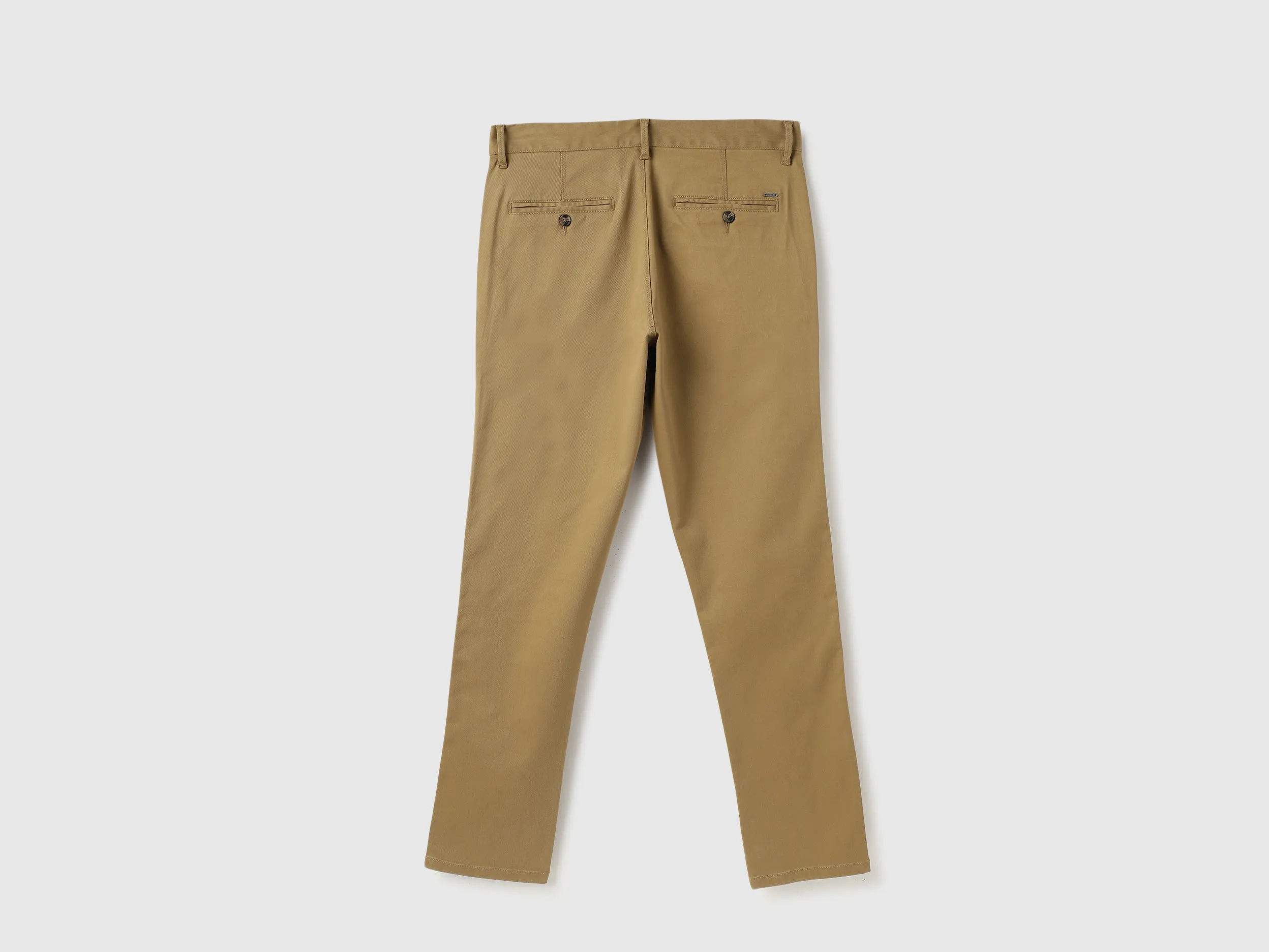 Solid Slim Fit Trousers