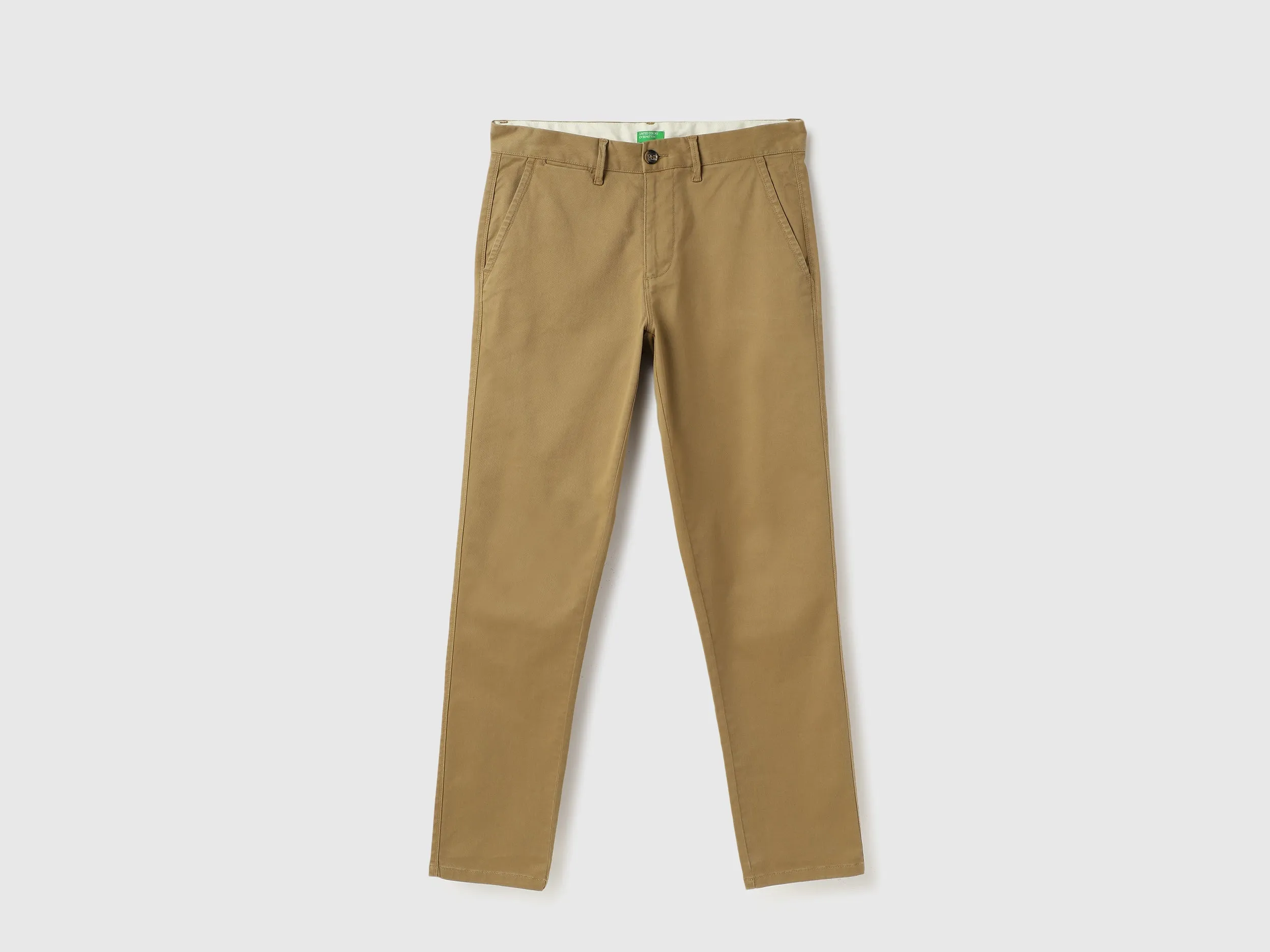 Solid Slim Fit Trousers