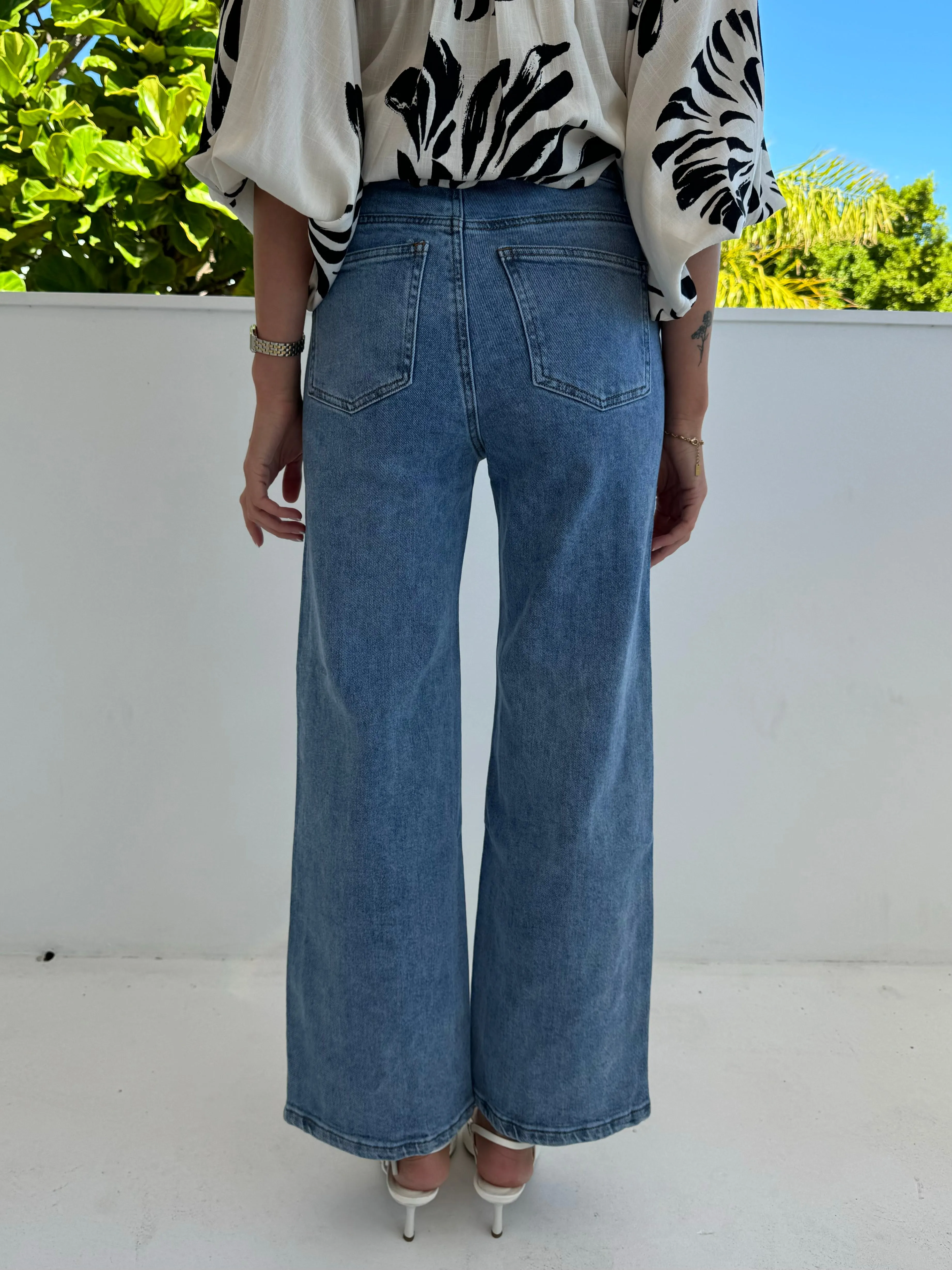 Sonya Wide Leg  Jeans