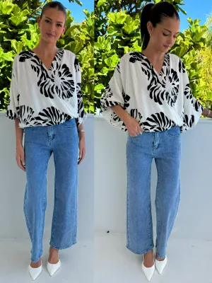 Sonya Wide Leg  Jeans