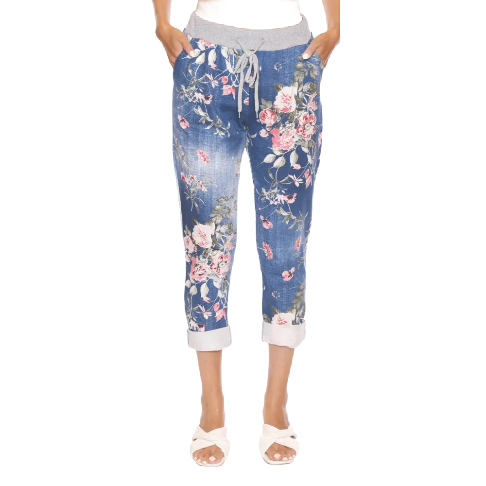 Sorella Capri - Floral Denim