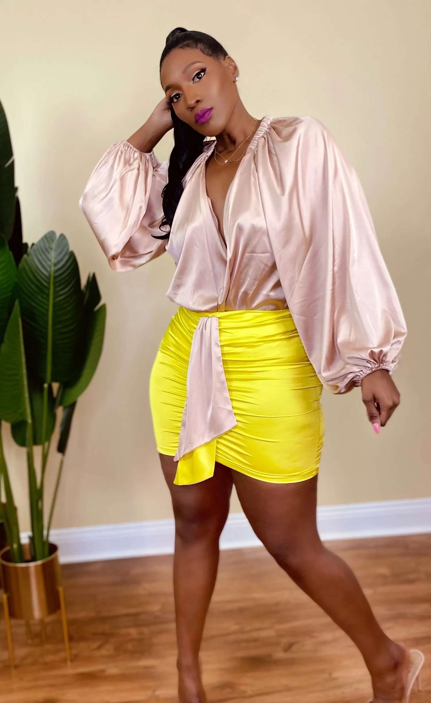 SPICE IT UP SET (LIME/GOLD)