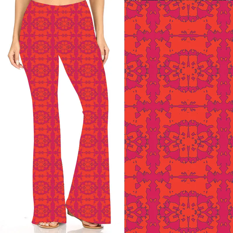 Spicy Mandala Deluxe Bell Bottoms