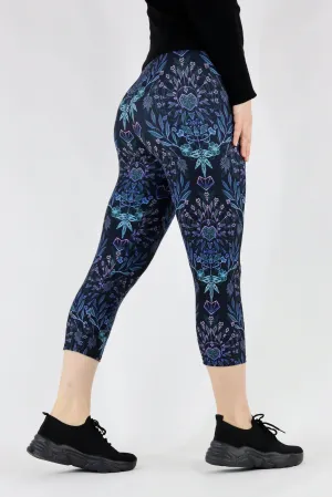 Spiritual Awakening - Casual Capri Leggings