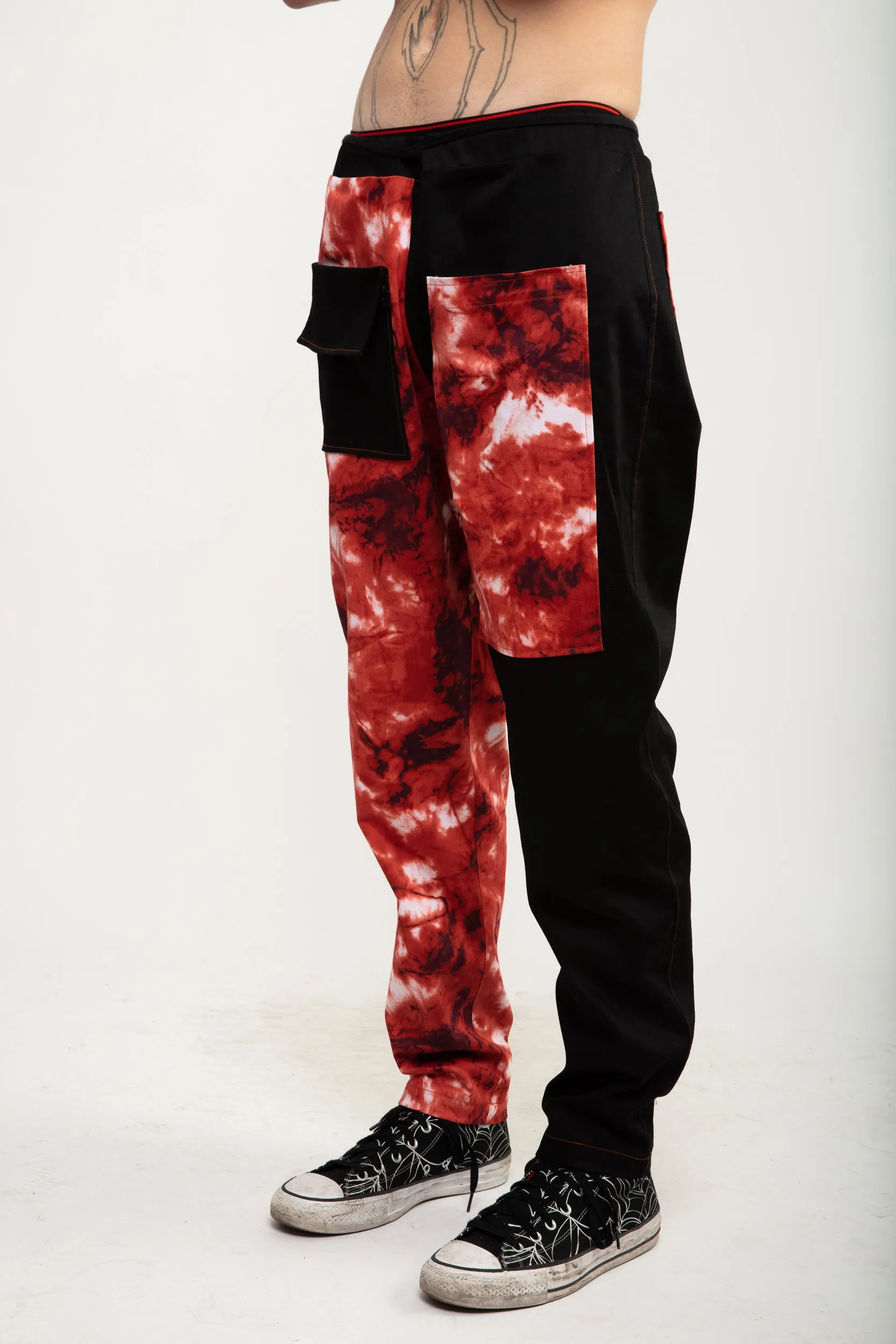 SPLIT RED PANT