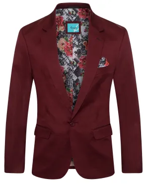 Sports Blazer  Burgundy