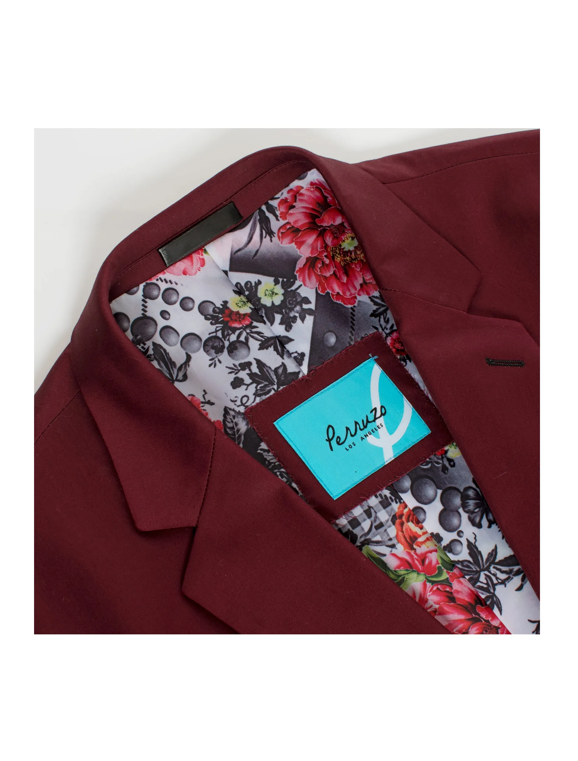 Sports Blazer  Burgundy